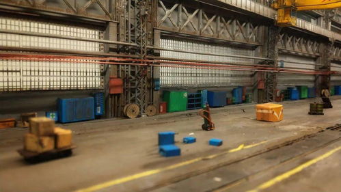 你要是不說,我還真以為這是臺(tái)北的火車整備車間 模型